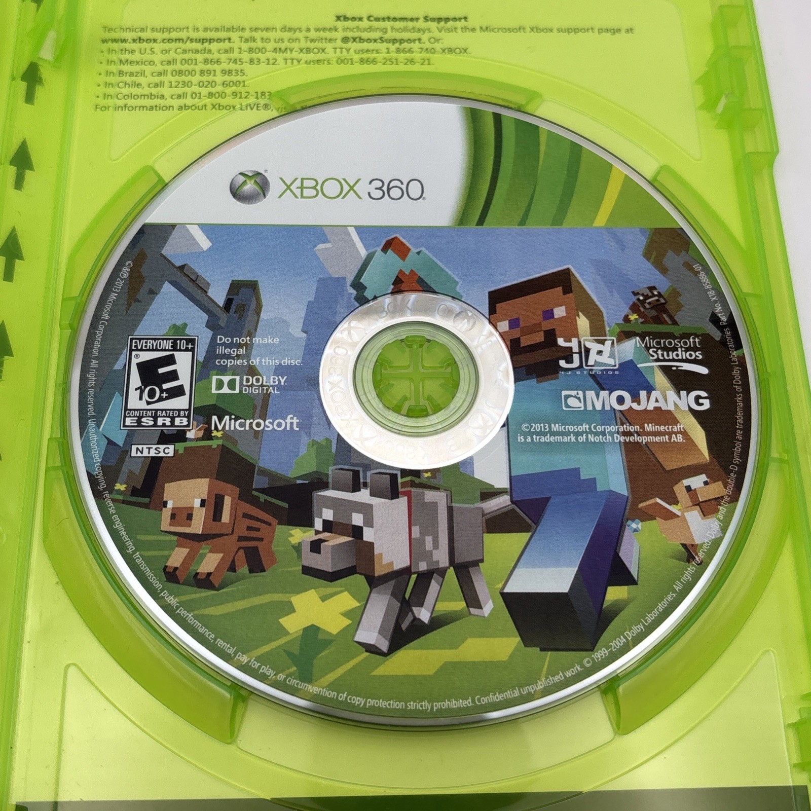 Minecraft Xbox 360 Edition Mojang Microsoft Studios 2013