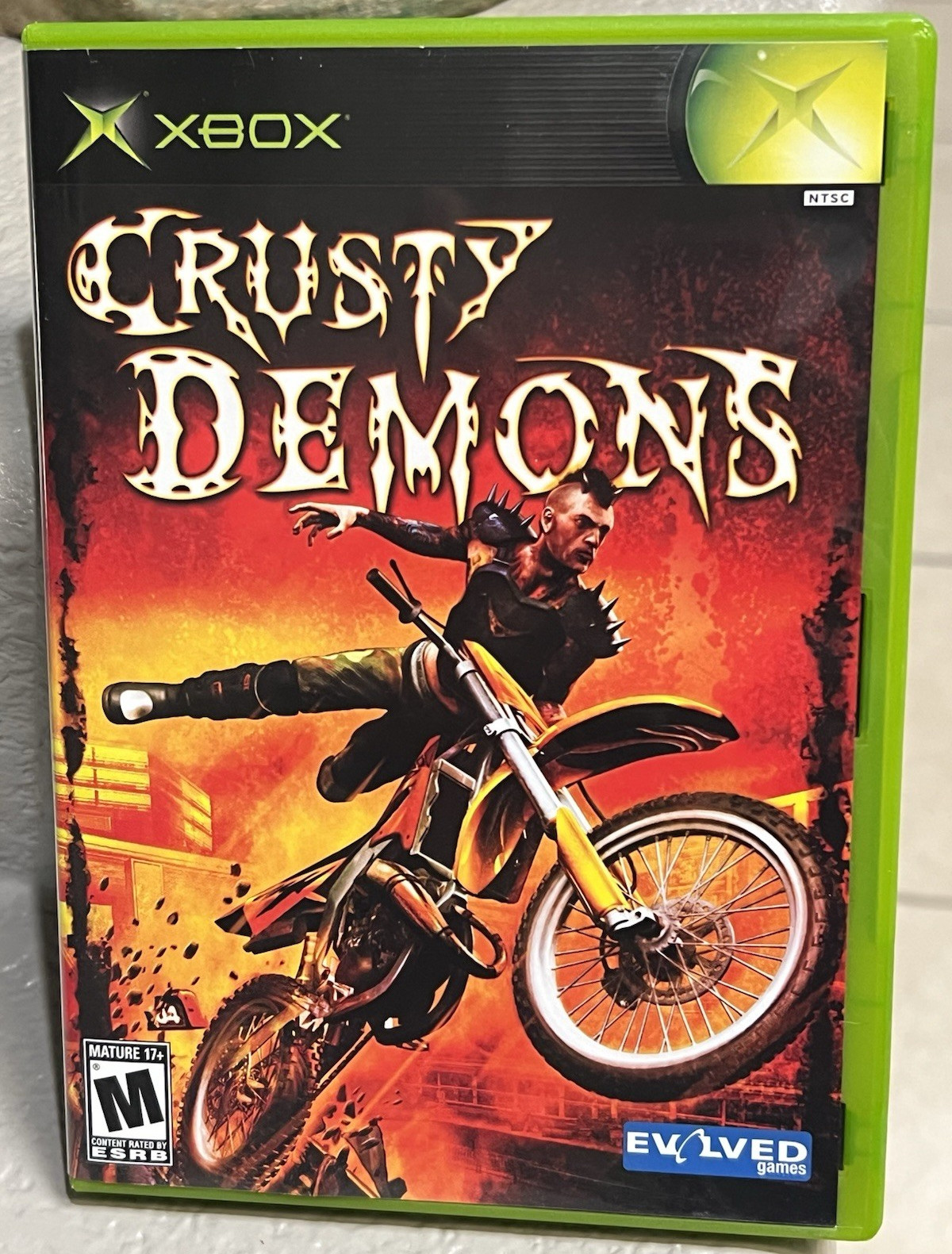 Crusty Demons Xbox CIB Tested