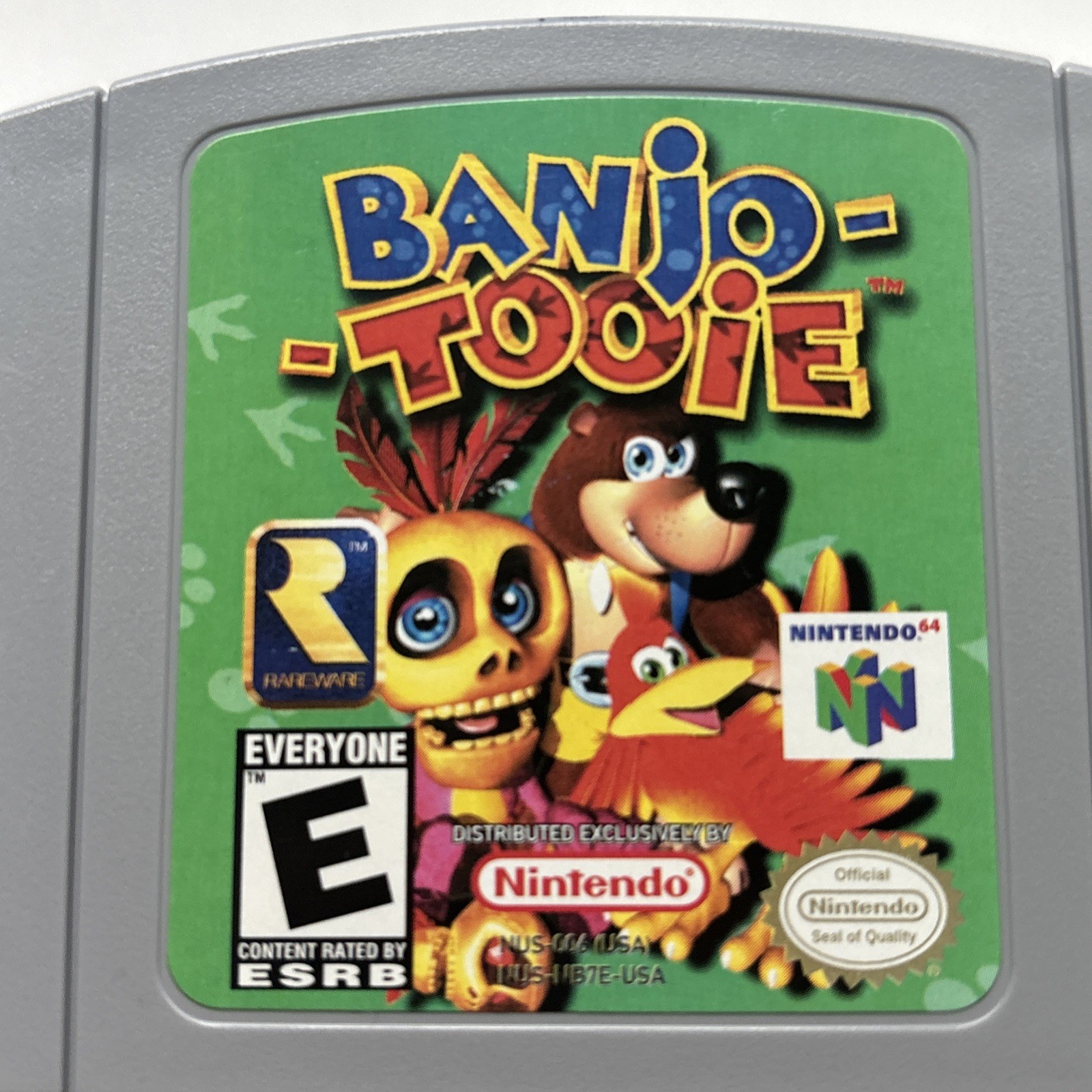 Banjo-Tooie N64 (Nintendo 64, 2000) Authentic Cleaned Tested Super Fun Retro Kid