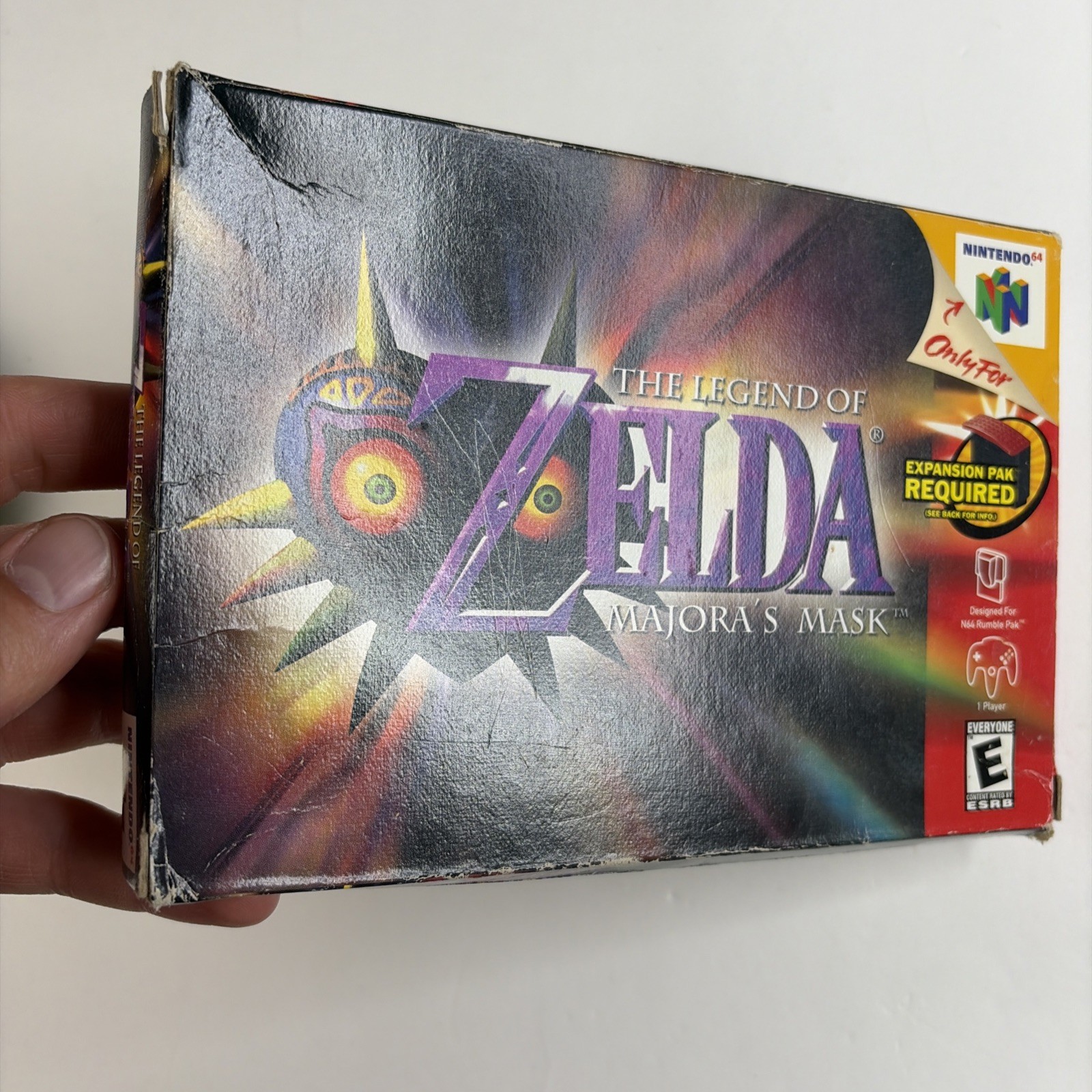 Legend of Zelda: Majora’s Mask Nintendo 64 N64 Gold Cart Edition In Box RARE