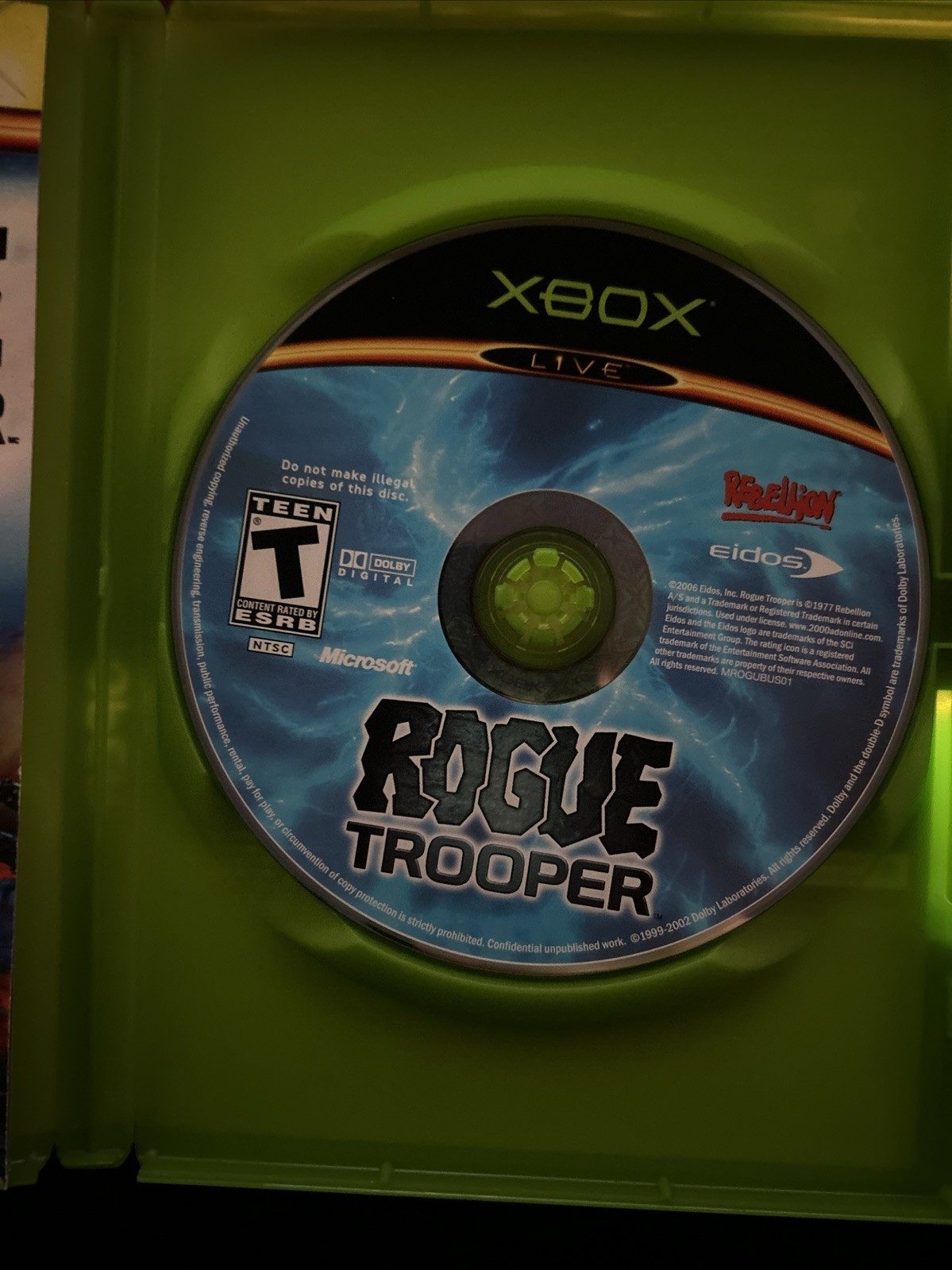 Rogue Trooper (Microsoft Xbox, 2006) – CIB Complete In Box!
