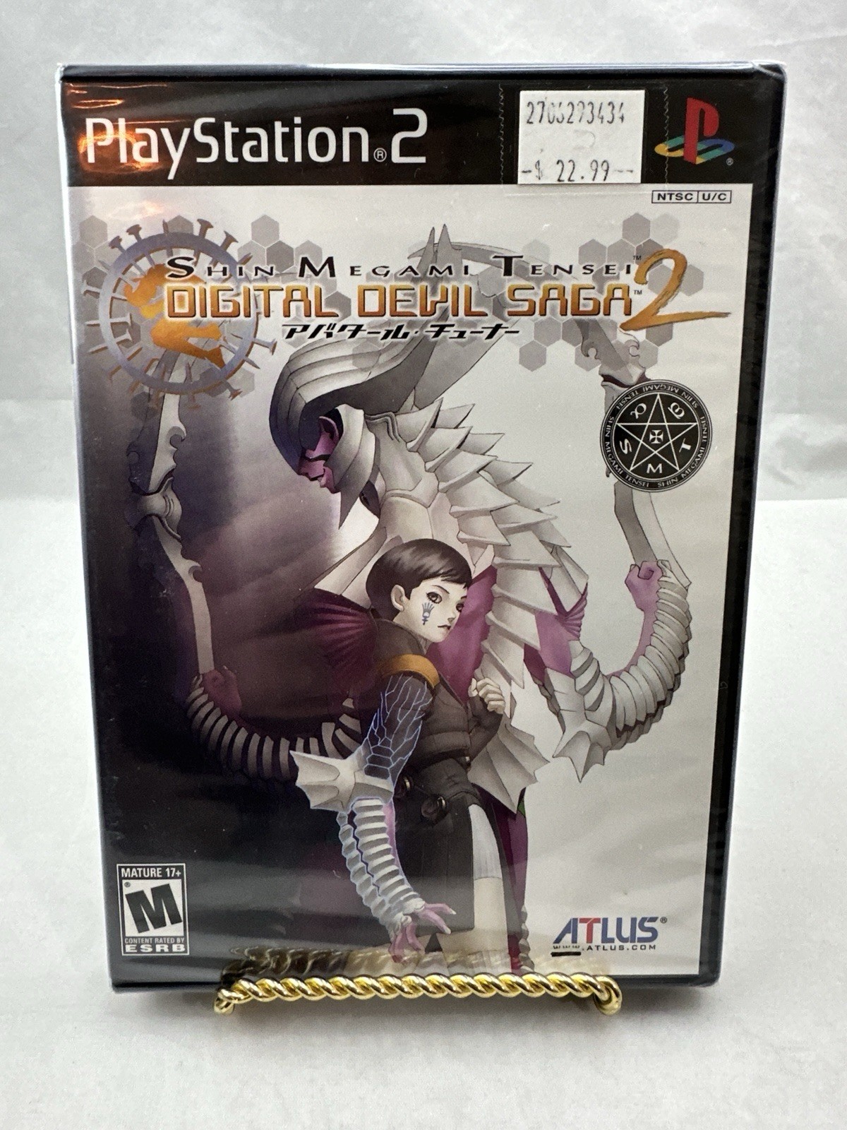 Shin Megami Tensei Devil Saga II (2005) – Sony Playstation 2 PS2 – SEALED NEW