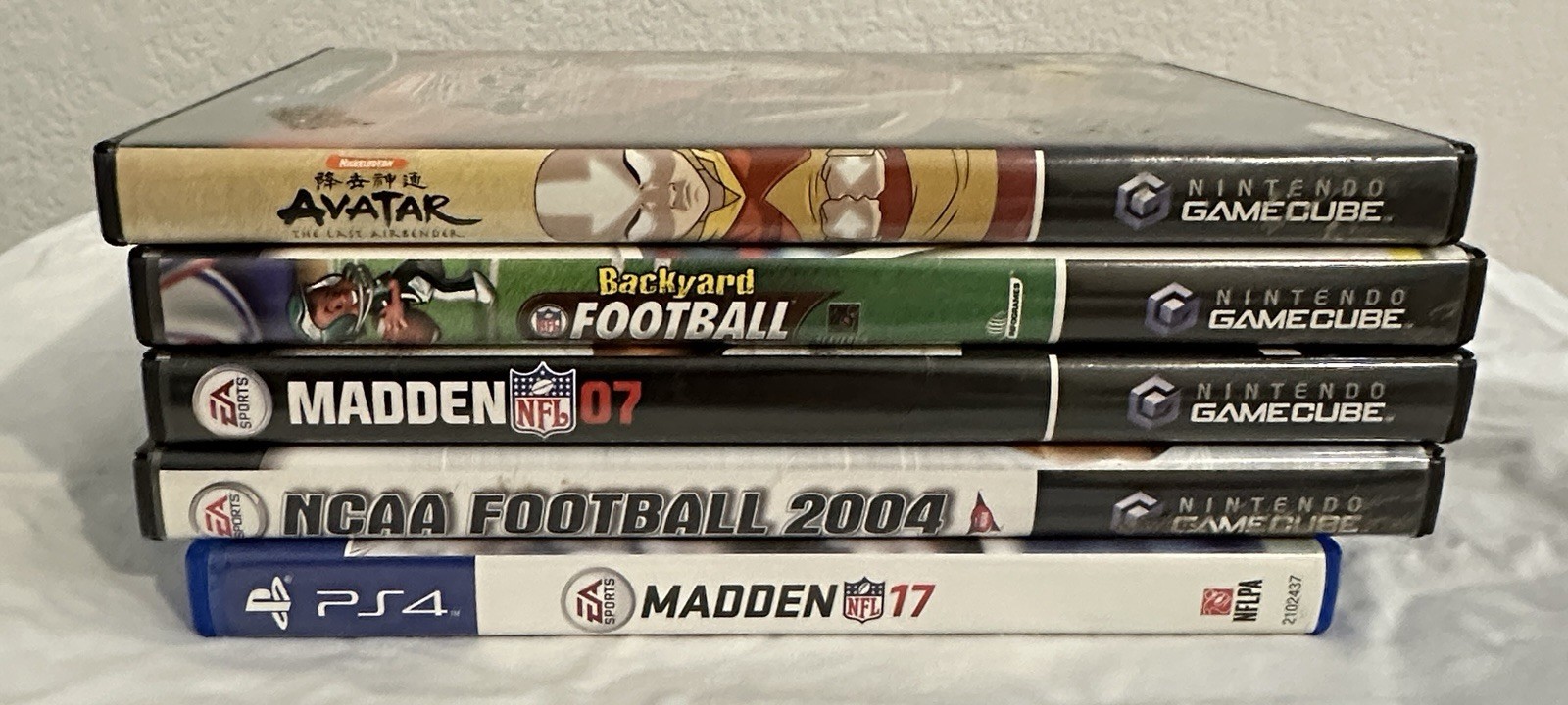 Lot Of 5 Misc GameCube / PS4 Games Not Tested
