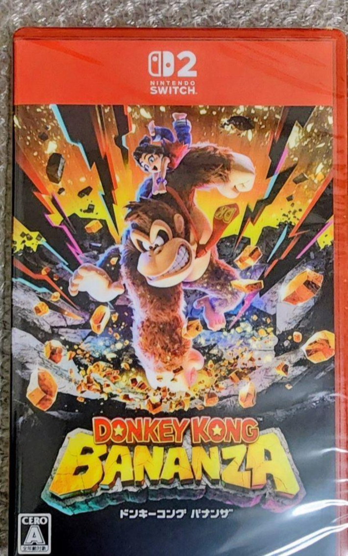 Donkey Kong Bananza – Nintendo Switch 2 from japan
