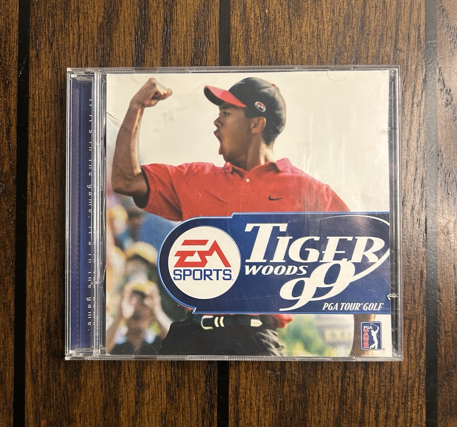 Tiger Woods 99 PGA Tour Golf PC CD ROM Complete CIB Manual EA Sports WindowsGame