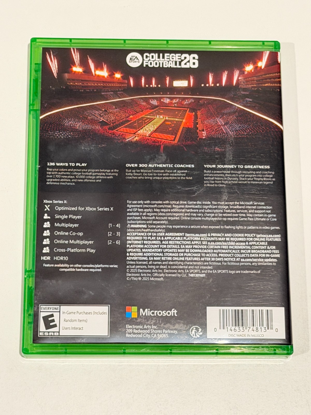 College Football 26 – Microsoft Xbox Series X|S