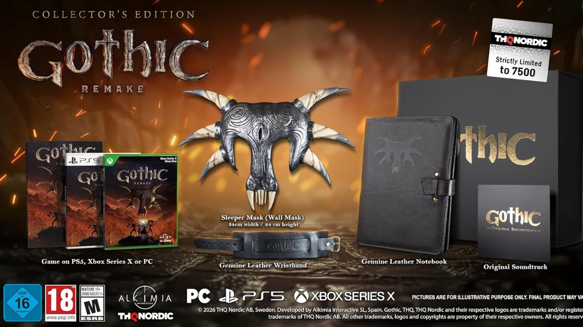 Gothic 1 Remake Collector’s Edition PS5 THQ Nordic Limited Run