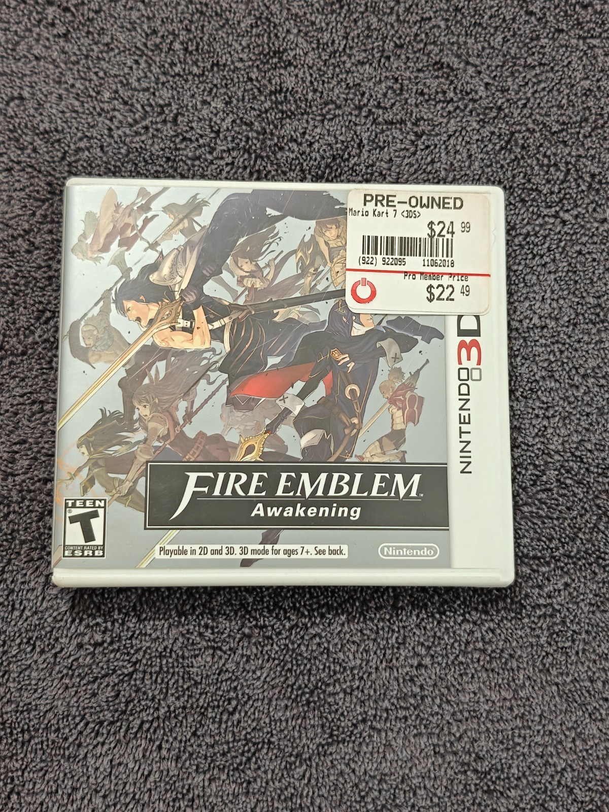 Fire Emblem: Awakening (3DS) w/ Manual | Tested/Working