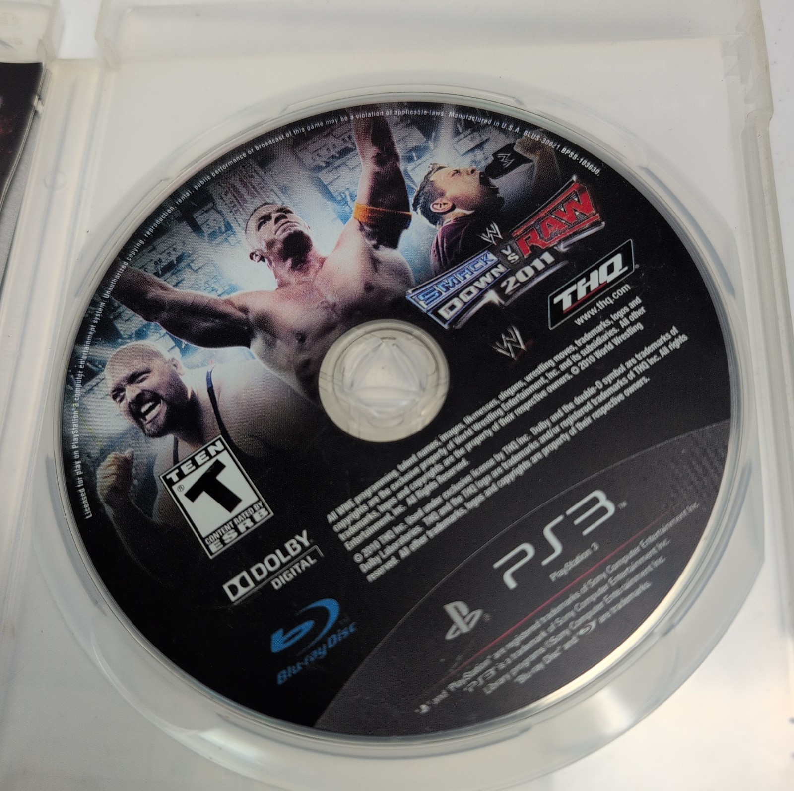 WWE SmackDown VS Raw 2011 PlayStation 3 2010 Complete In Case W/ Manual CIB PS3