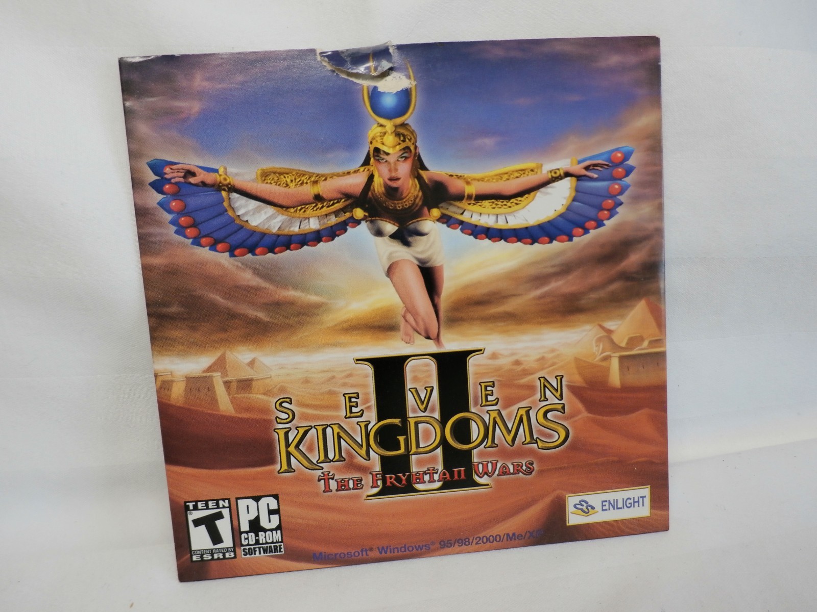 Seven Kingdoms II The Fryhtan Wars – Classic Vintage Empire Strategy PC Game CD