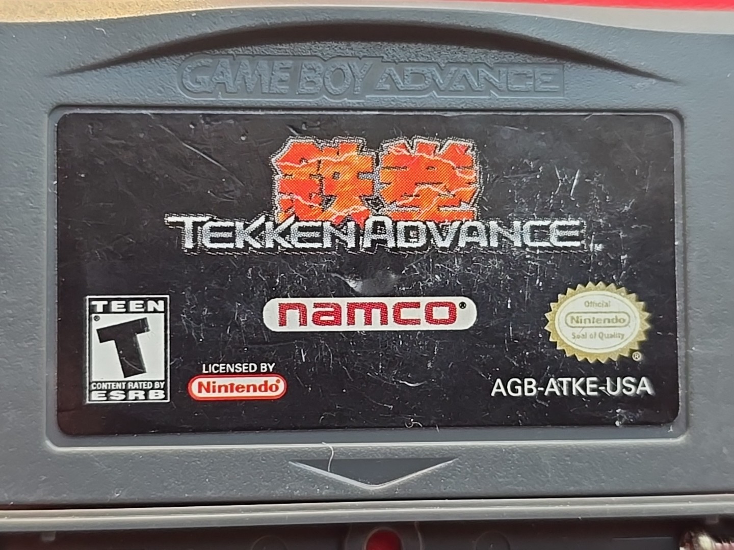 Tekken Advance Game Boy Nintendo GBA Arcade Fighting Martial Arts 90s Authentic