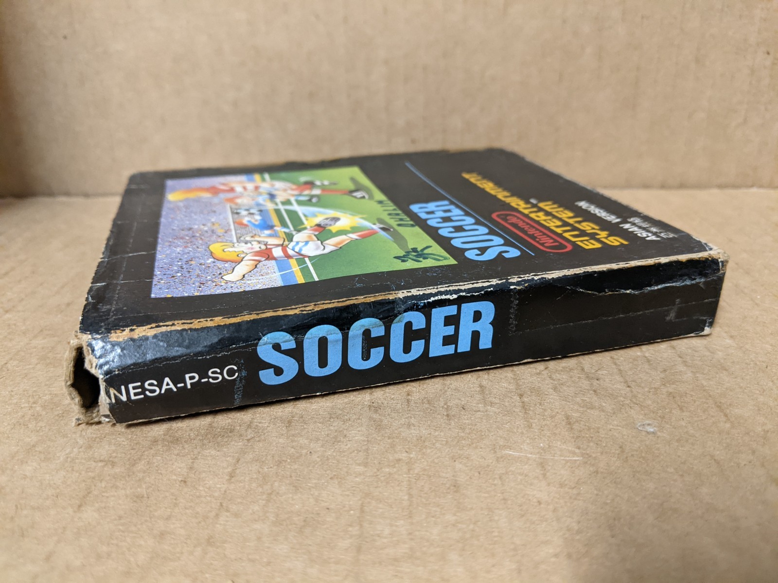 Authentic Asian Version Soccer for Nintendo NES ASI