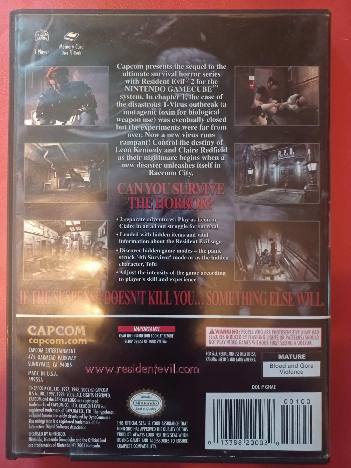 Resident Evil 2 (Nintendo GameCube) CIB
