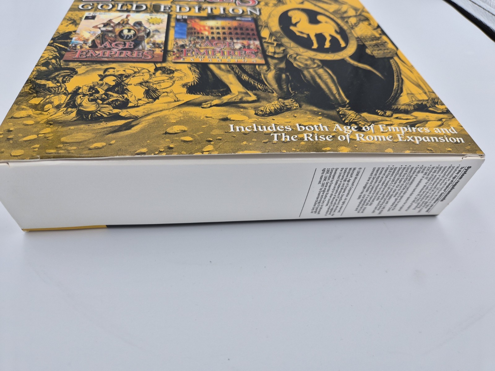Age of Empires: Gold Edition PC CD-ROM CIB Excellent Condition