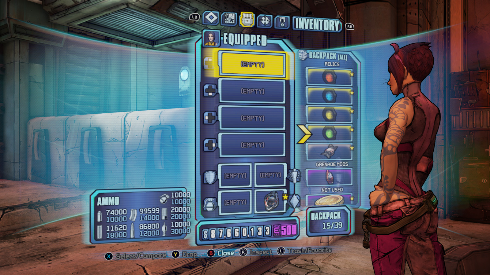 Borderlands 2 6 Maxed Modded Characters+Customizations+BAR Stats+ Xbox One + X/S