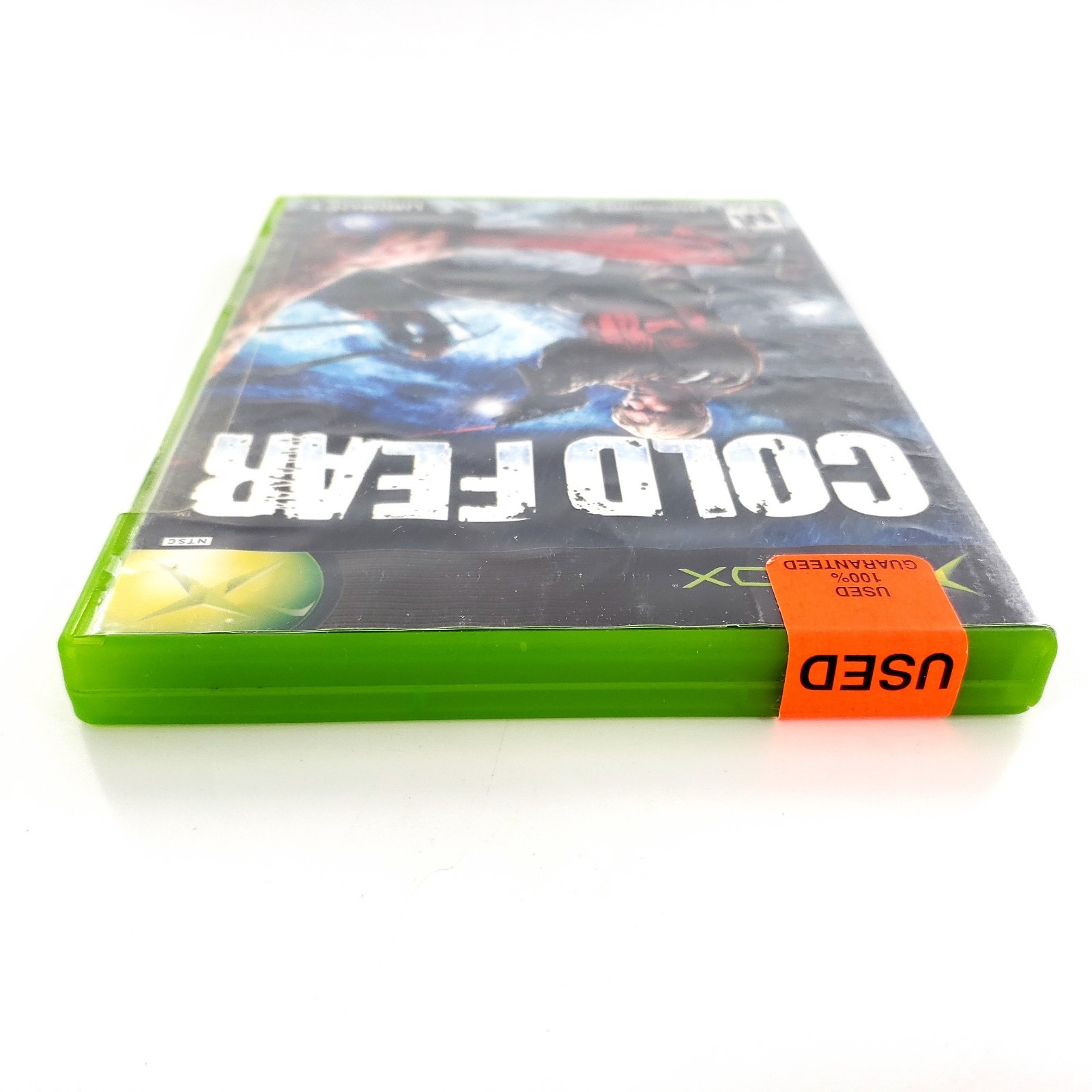 Cold Fear (Microsoft Xbox, 2005) Missing Cellophane New Factory Sticker Seal