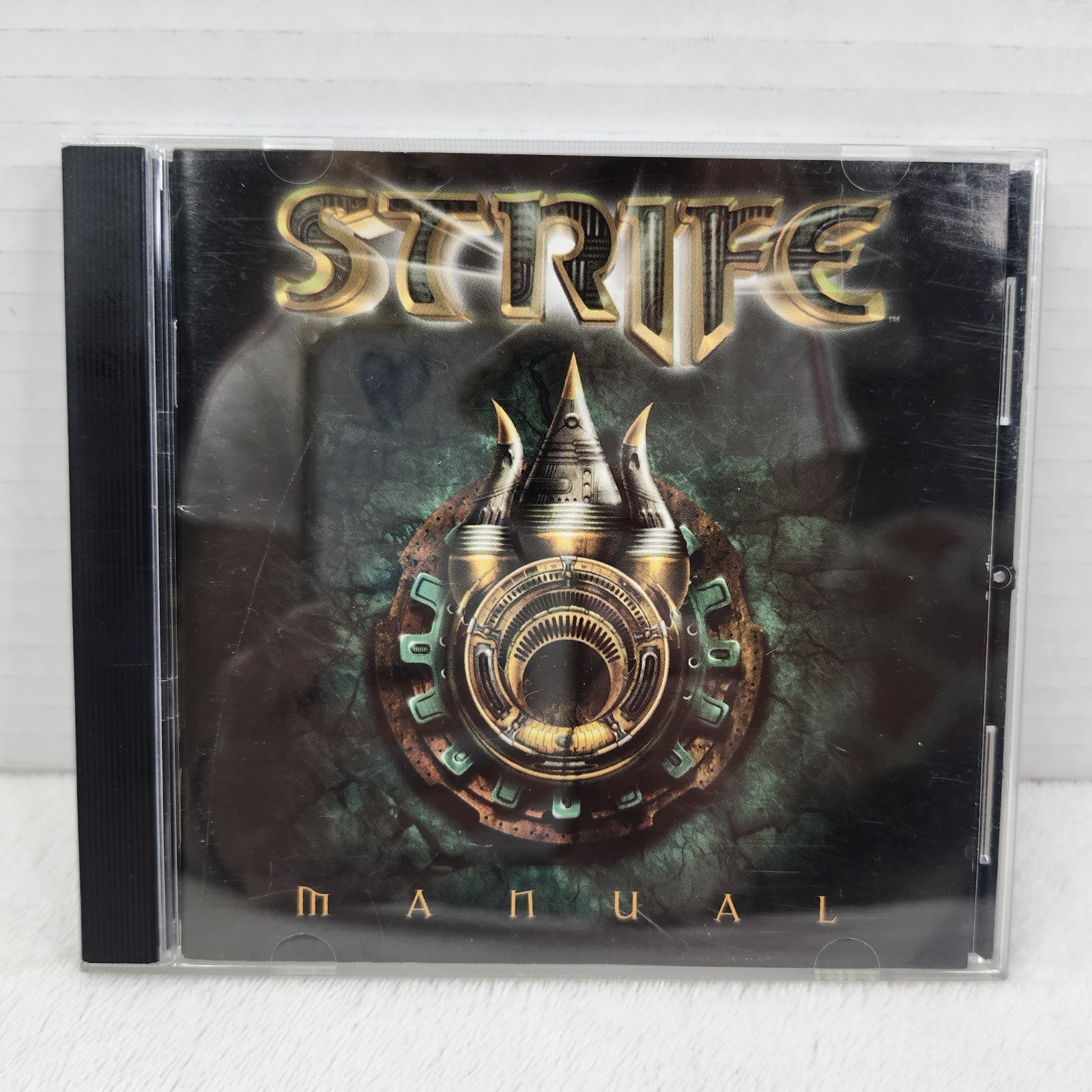 Strife PC CD-ROM Game 1996 Vintage Complete CIB Manual Included