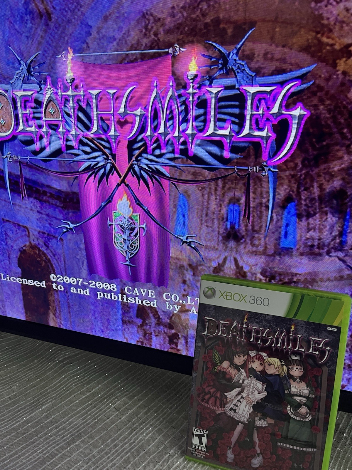 Deathsmiles (Microsoft Xbox 360, 2010) CIB Rare