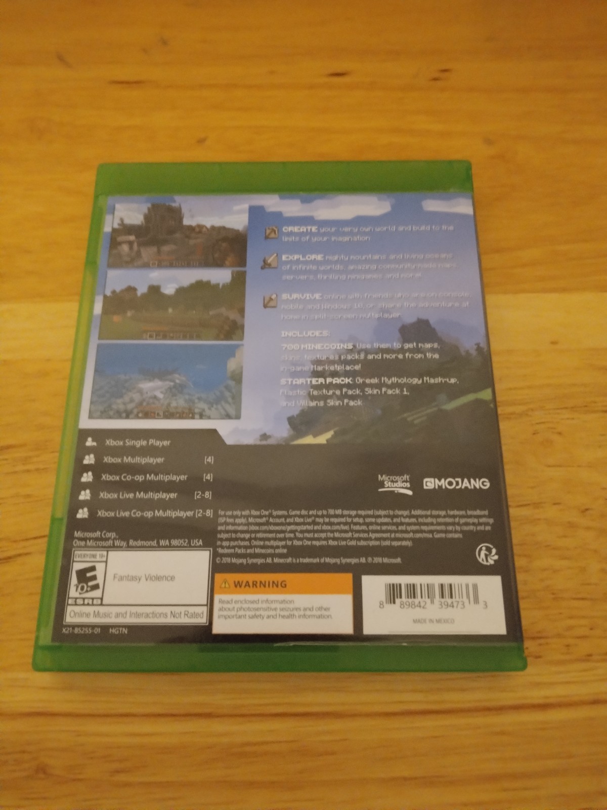 Minecraft Starter Collection – Xbox One