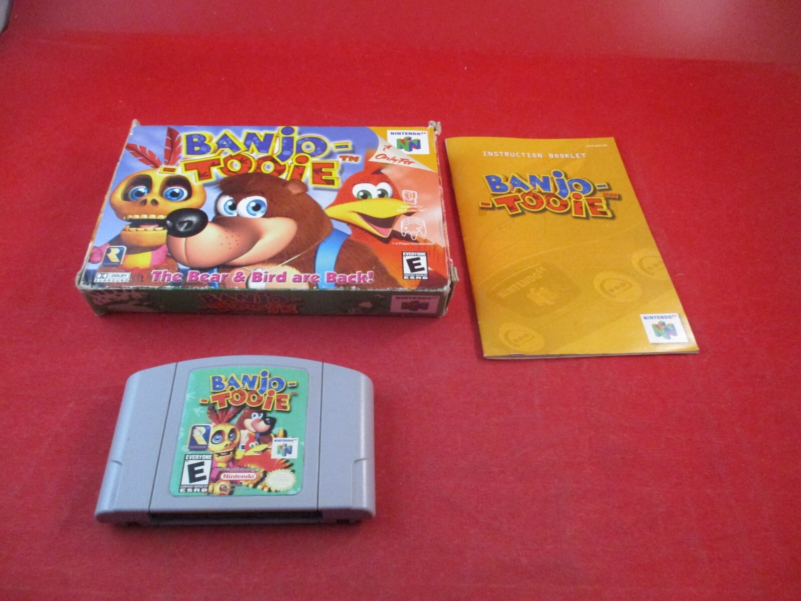 Banjo-Tooie (Nintendo 64 N64) COMPLETE w/ Box manual game WORKS! #Q1