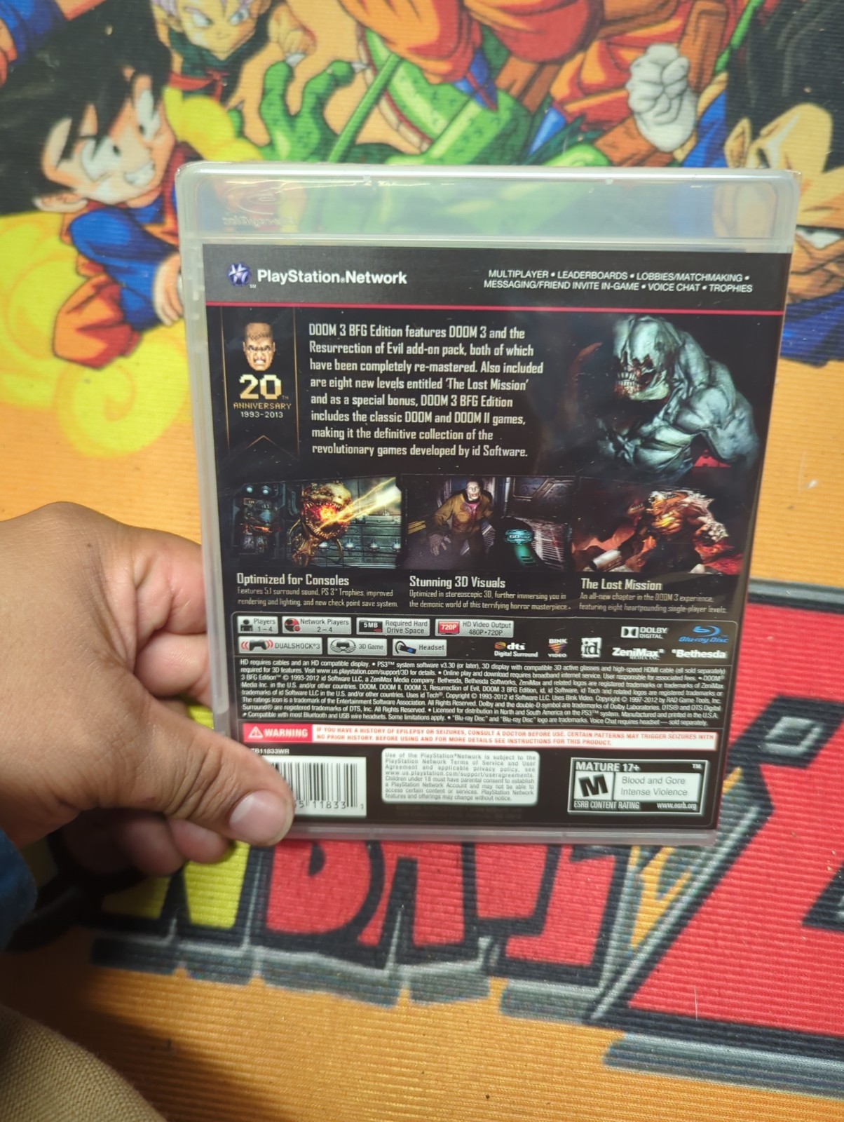 Doom 3: BFG Edition, PS3, Brand New & Sealed!