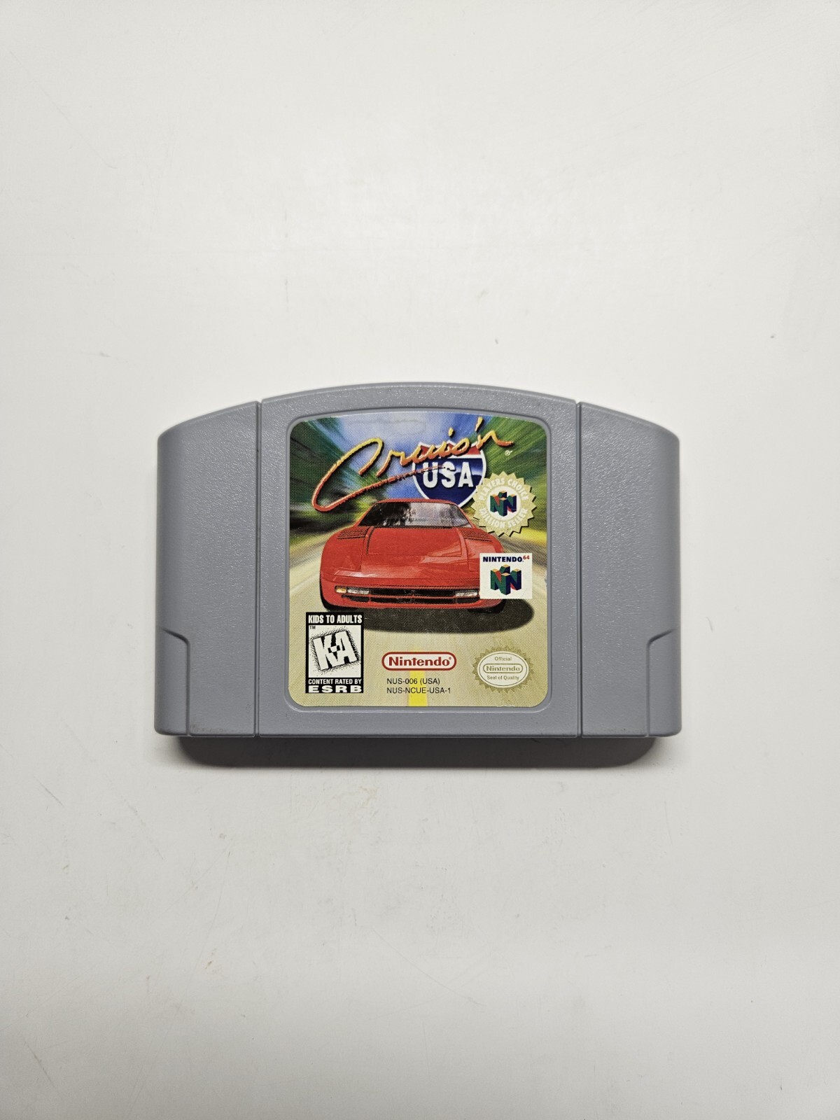 Cruis’n USA (Nintendo 64, 1996) Players Choice