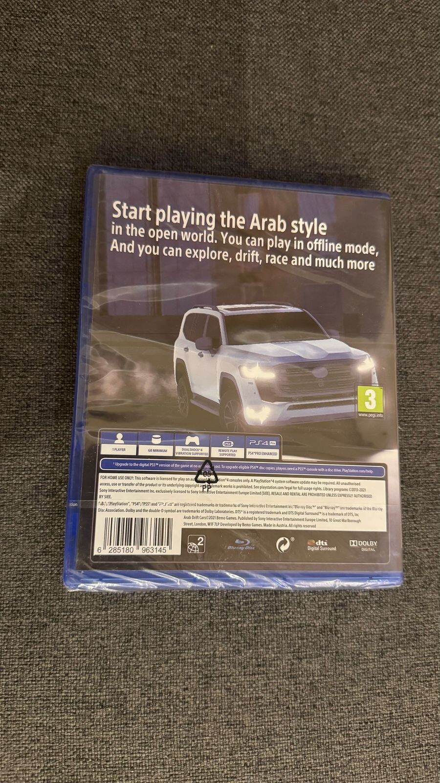 Arab Drift Cars I (Sony PlayStation 4, 2021)