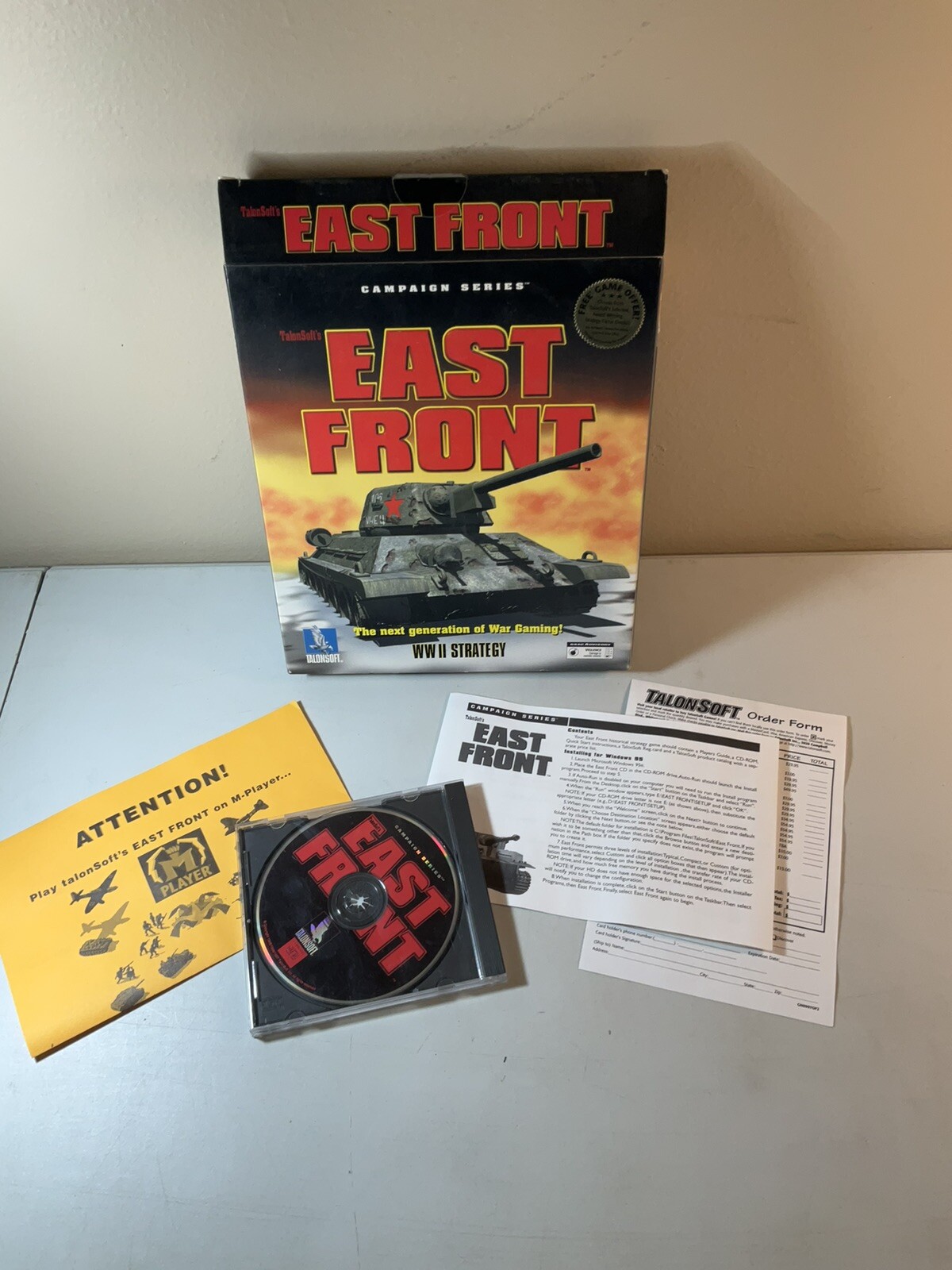 East Front (PC, 1997) Big Box