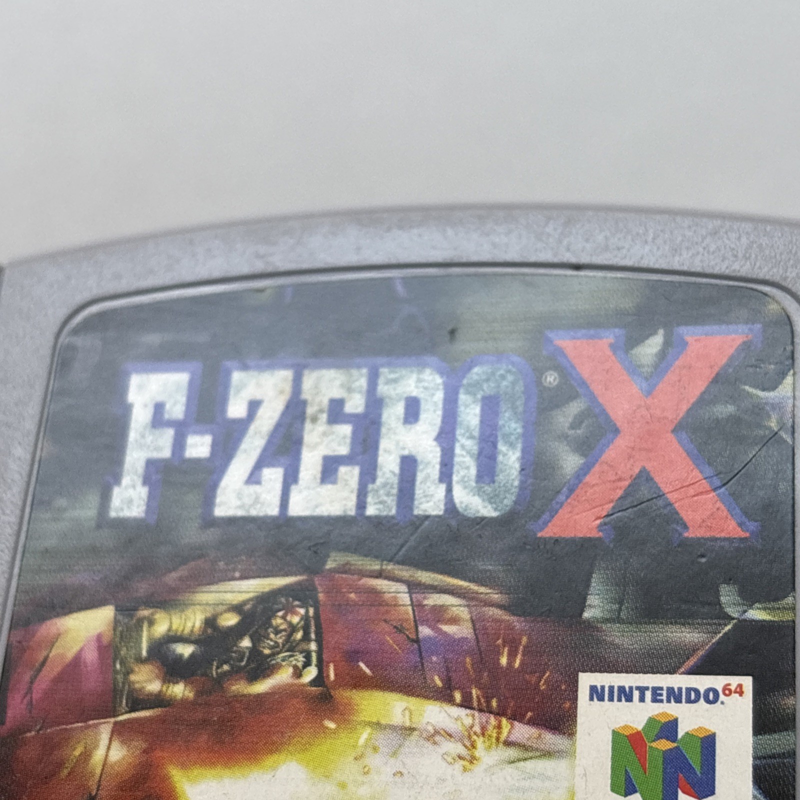 F-Zero X Nintendo 64 N64 Authentic Cleaned Tested Super Fun Retro Racing Game