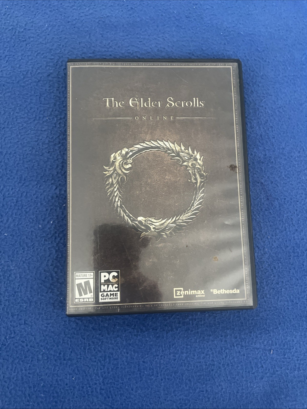 The Elder Scrolls Online PC Mac by Bethesda Softworks Four CD Set Zenimax