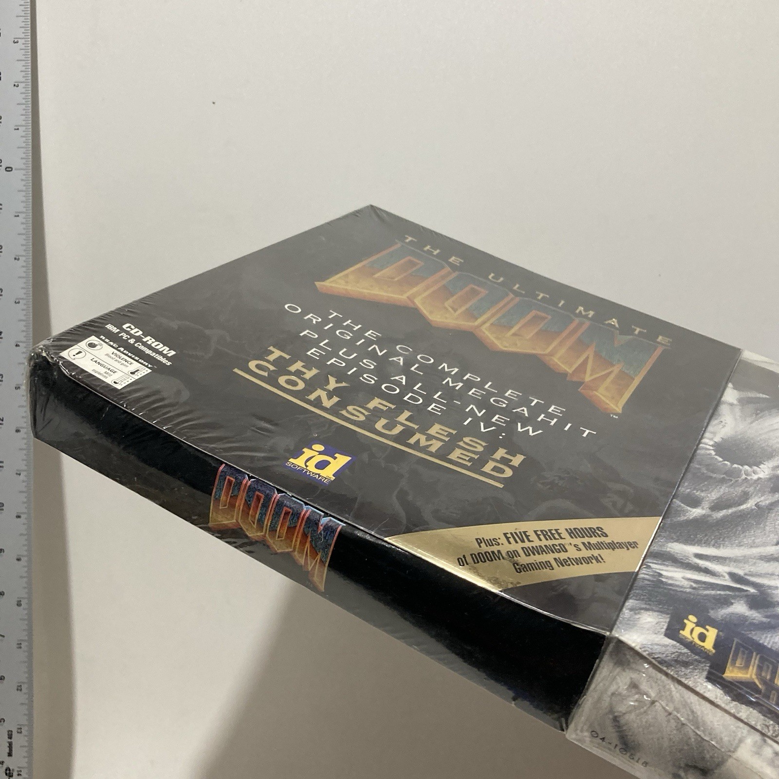 Ultimate Doom + Master Levels For II PC CD-ROM Video Game 1995 ID NEW BOX SET