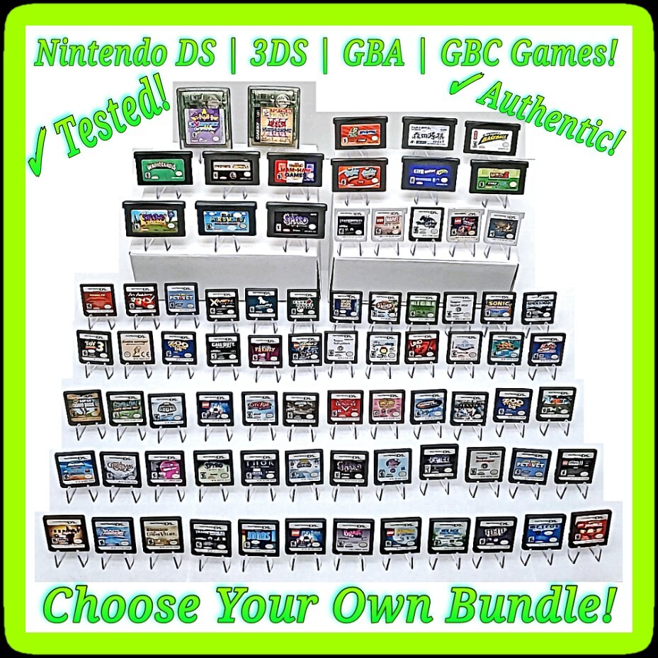 Nintendo DS 3DS GBA GBC Videogames (Cartridge Only)