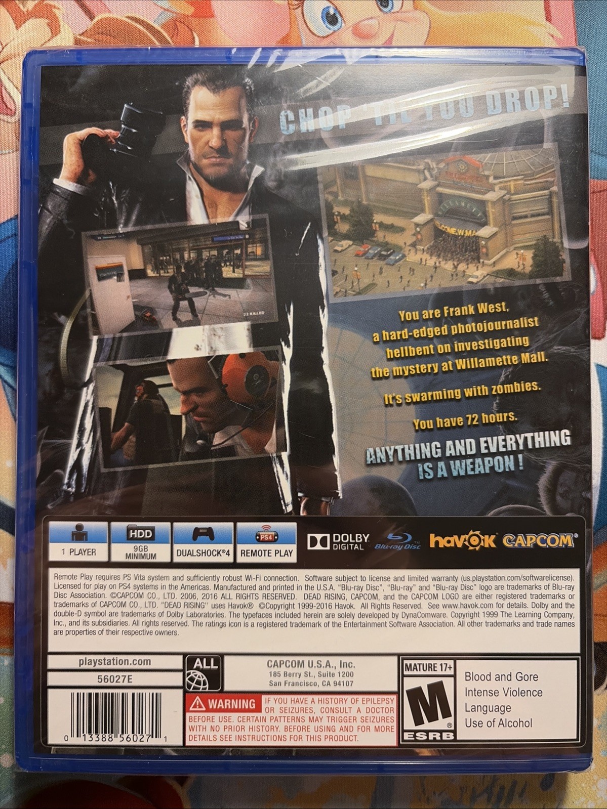 Dead Rising (PlayStation 4, PS4) New / Sealed