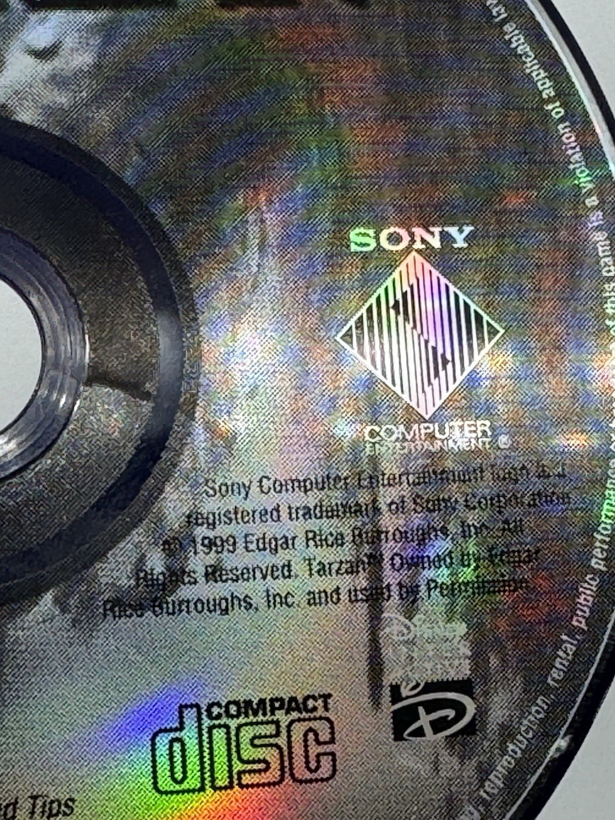 Disney’s Tarzan (Sony PlayStation 1, 1999) Tested And Working