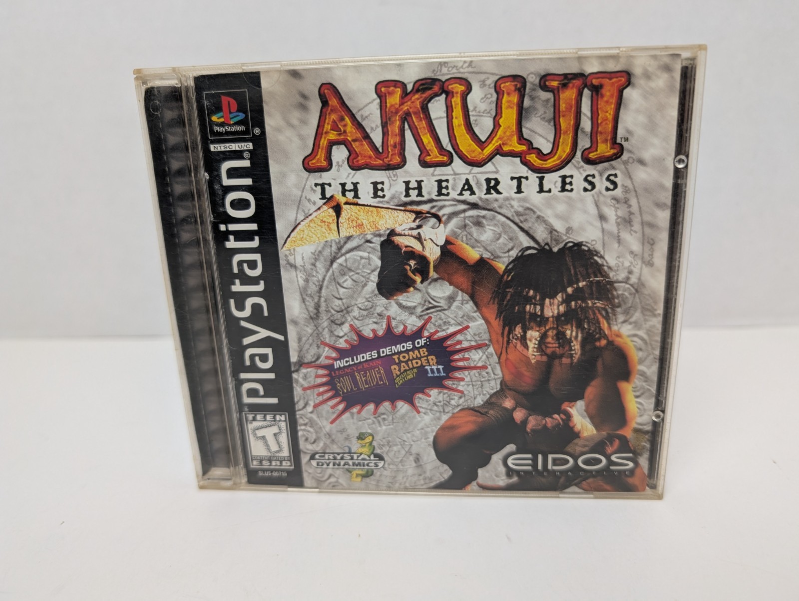 Akuji the Heartless PS1 (Sony PlayStation 1, 1998) CIB Tested
