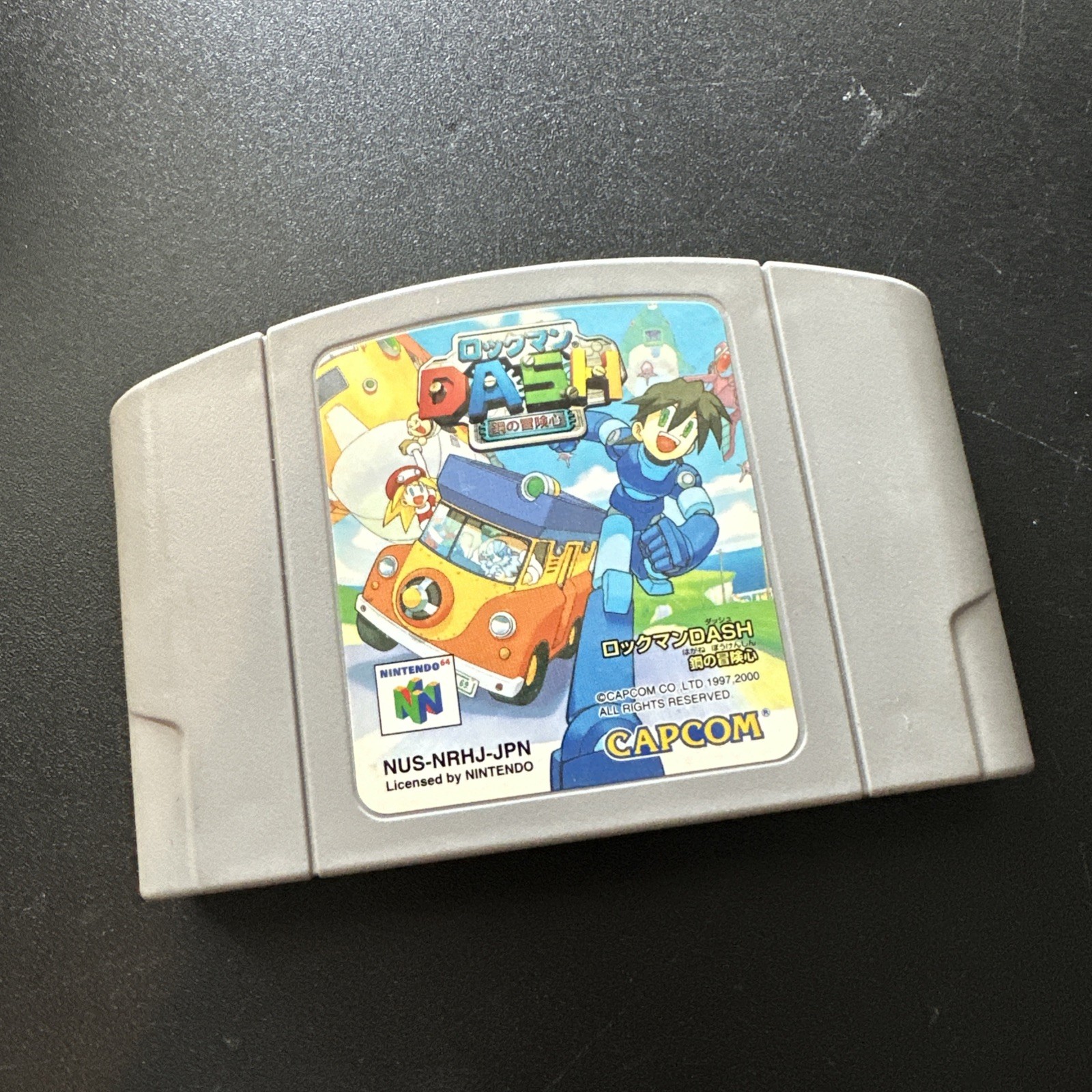 Mega Man Legends Rockman Dash N64 Nintendo 64 Japan Cartridge Megaman Tested