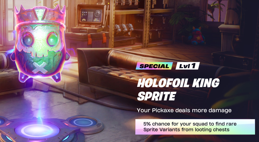 *Special* Holofoil King Sprite – Battle Royale – Message First