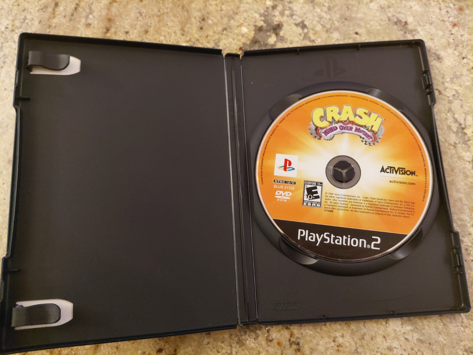 Crash : Mind Over Mutant Sony PlayStation 2 (PS2, 2008) No Manual