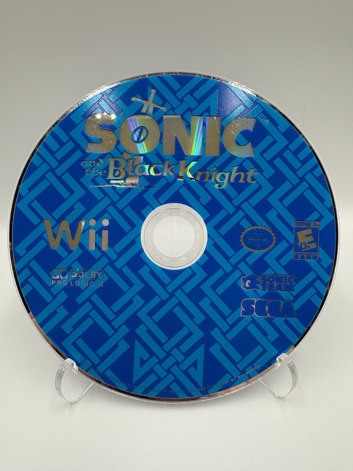 Sonic and the Black Knight – Nintendo Wii – Disc Only – Tested Free Shipping