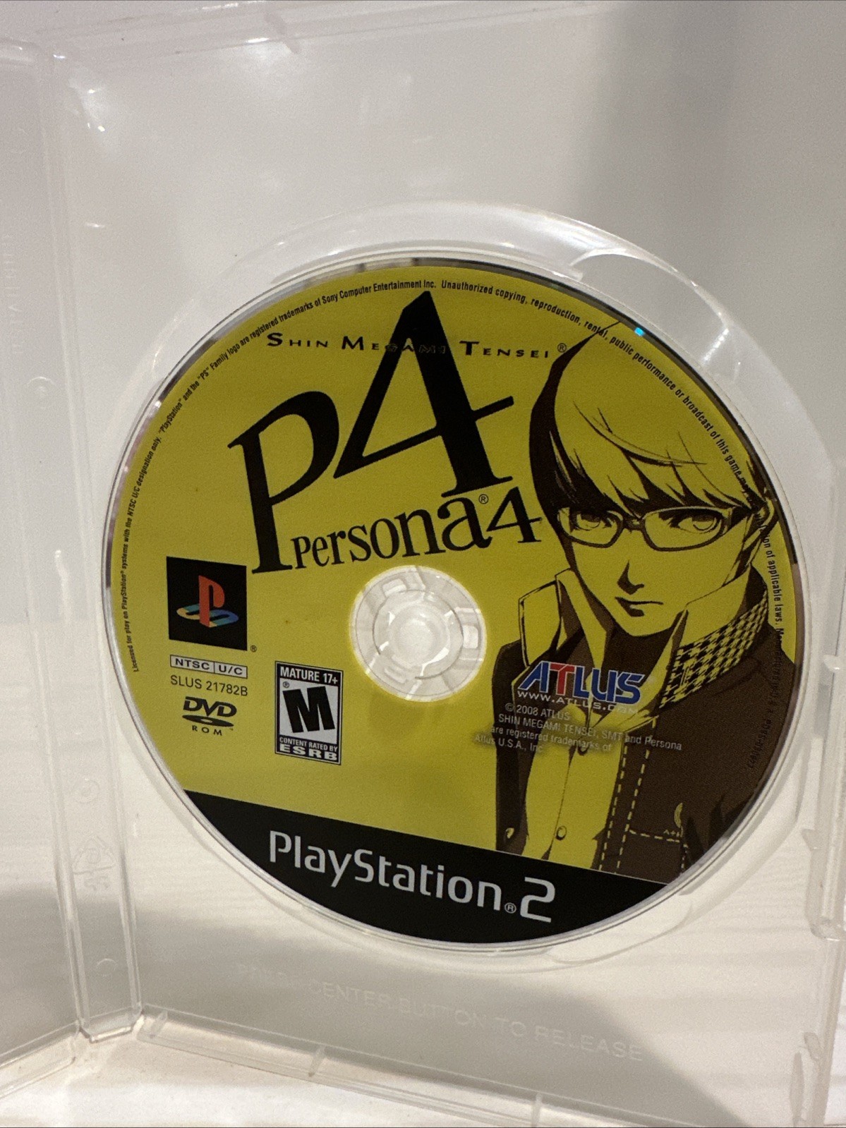 Shin Megami Tensei: Persona 4 (PS2) Disc Only – Tested