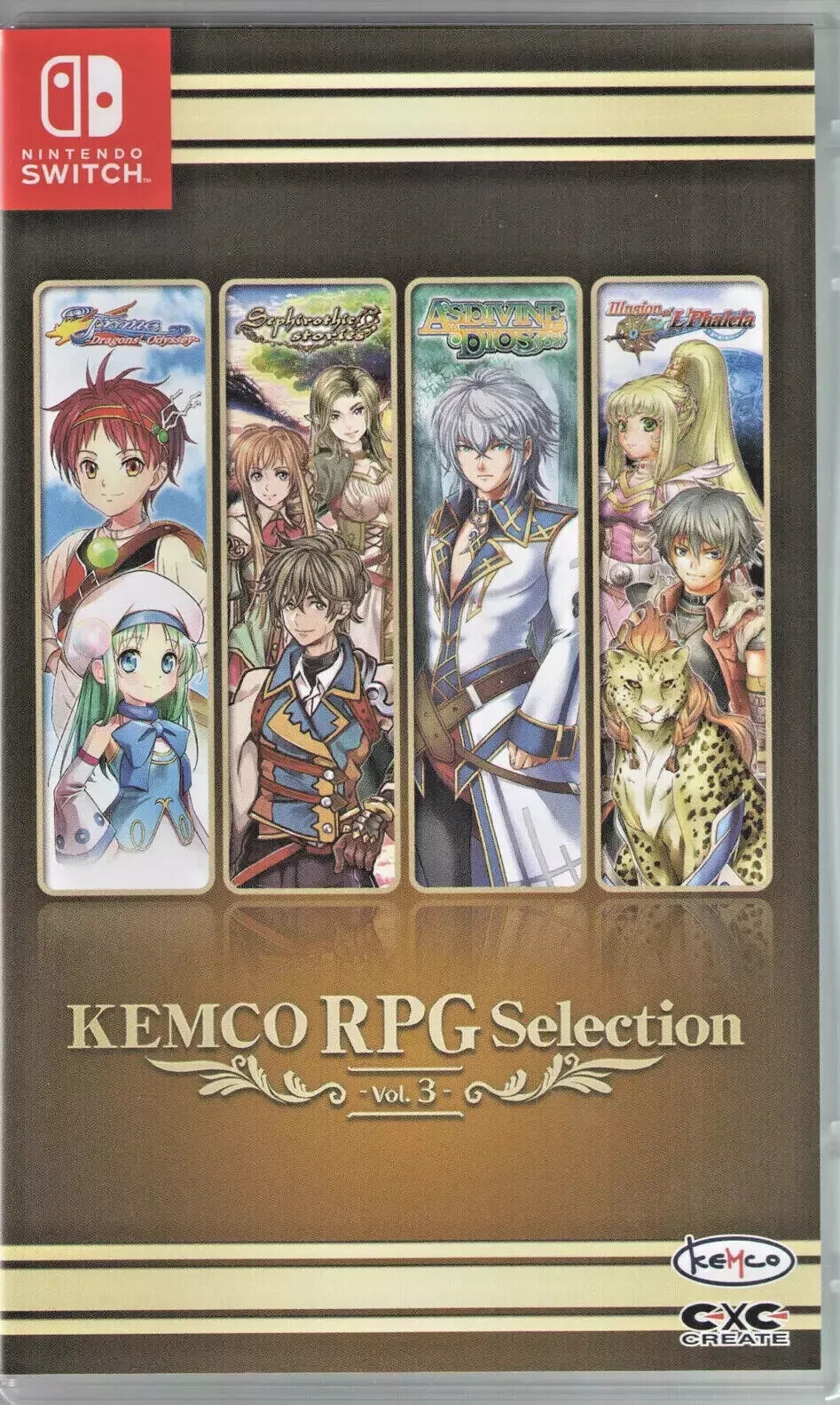 Kemco RPG Selection Vol. 2 + Vol. 3 Switch Brand New Game Bundle (RPG)