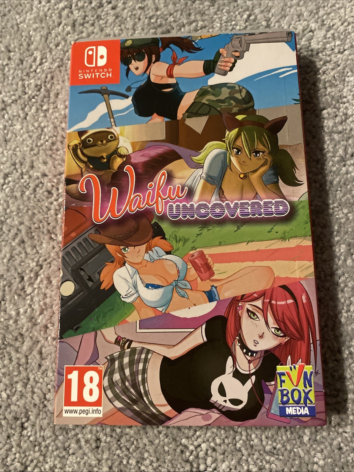 Waifu Uncovered – PAL Nintendo Switch – Complete With Cards