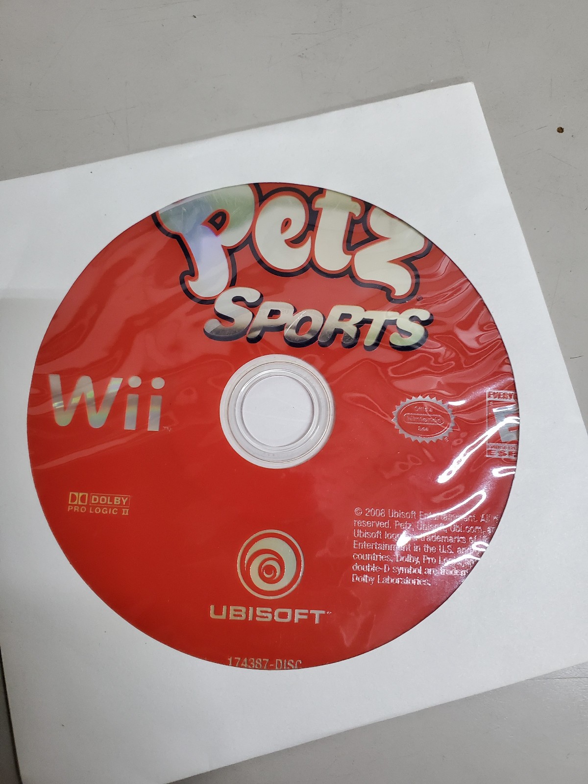 Petz Sports (Nintendo Wii) Disc only Tested