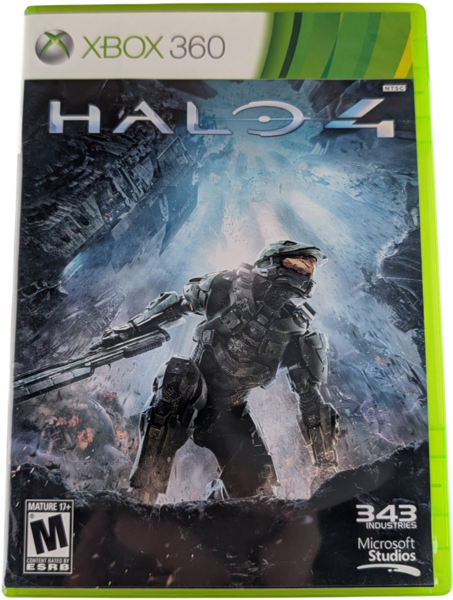 Halo 4 Xbox 360 2 Disc Set With Case NTSC 2012 Microsoft HND-00040