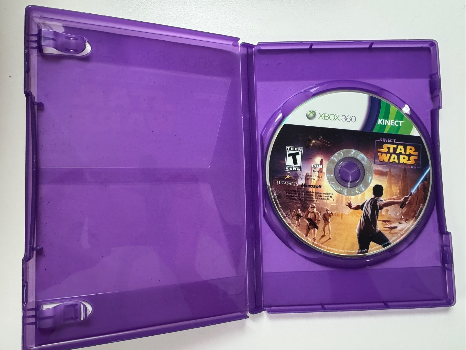 Star Wars – Microsoft Xbox 360 Video game requires kinect