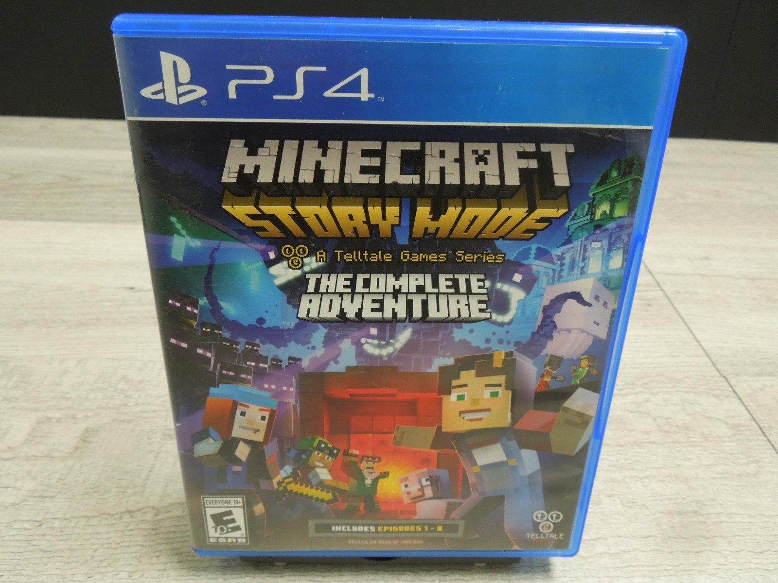 Minecraft: Story Mode Complete Adventure 2016 Sony Playstation 4 PS4 Video Game
