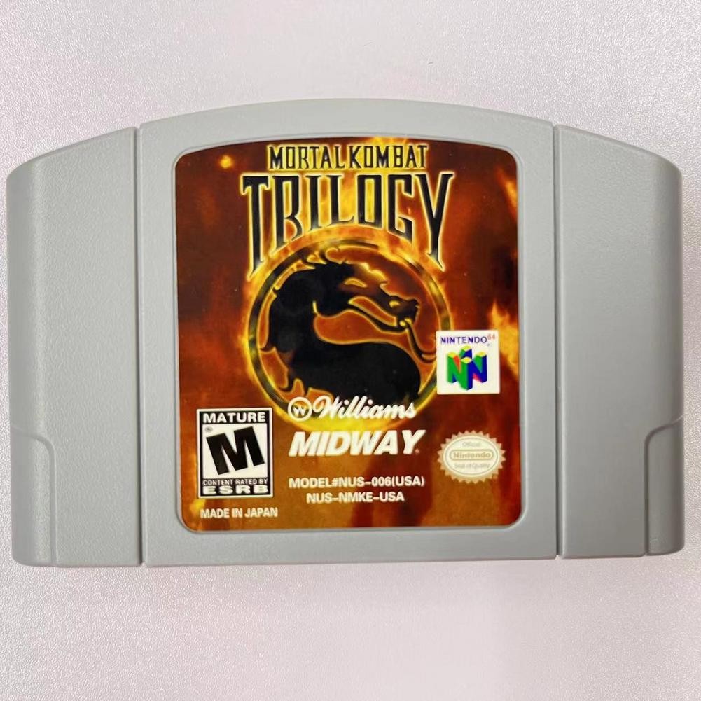 Mortal Kombat Trilogy – Nintendo 64 (N64) Must-have for fans Vintage cartridge