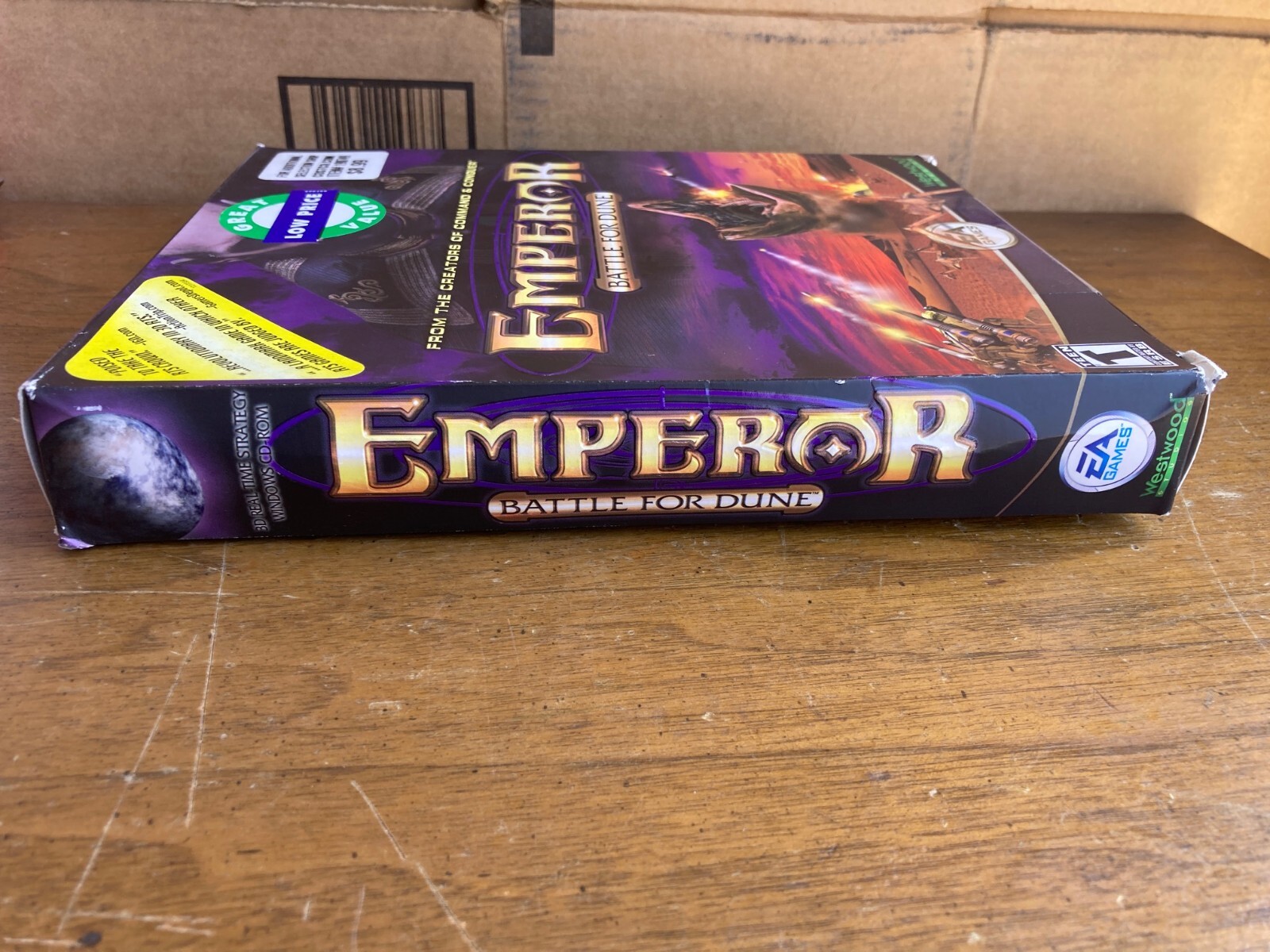 Emperor Battle for Dune PC CD Game Electronic Arts. BIG BOX! New Sealed *READ*