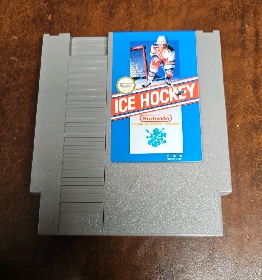 Ice Hockey (Nintendo, NES) Cartridge Only TESTED AND WORKS Fast Shipping Game 🎮