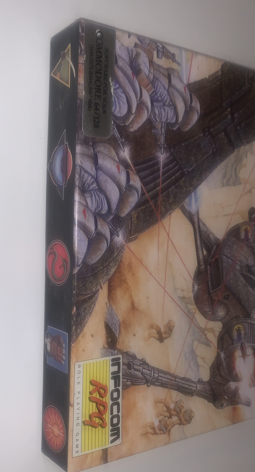 BATTLETECH CRESCENT HAWKS INCEPTION INFOCOM Commodore 64 128 Disk Preowned